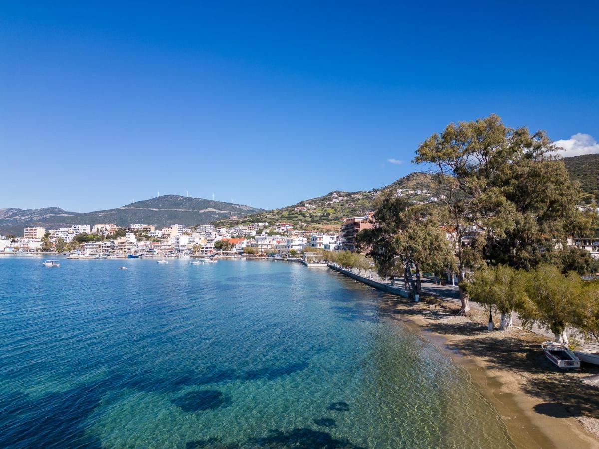 Ο Μόλος Apartman Marmari  Kültér fotó